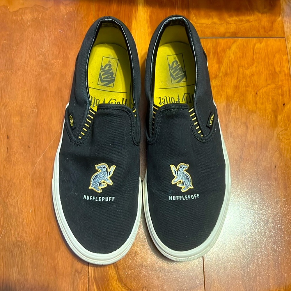Harry Potter x Vans Slip-On Hufflepuff shoes